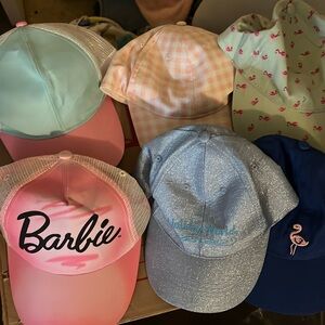 Lot of 6 hats